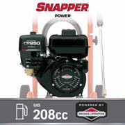Snapper Gas 3000 PSI or 3200 PSI Pressure Washer, Briggs & Stratton CR950 Series Engine