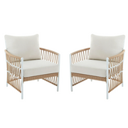 Better Homes & Gardens Lilah 5 Piece Outdoor Dining Set, White
