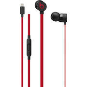 Beats by Dr. Dre urBeats 3 In-Ear Headphones, Wired, Black and Red, Apple Lightning Connector