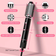Nicebay Hair Dryer Brush with Diffuser with 110000RPM Brushless Motor Hot Air Styler 1300W