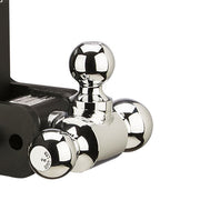 B&W Trailer Hitches TS10048B Tow and Stow Tri Ball Mount