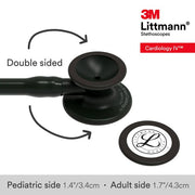 3M Littmann 6163 Cardiology IV Diagnostic Stethoscope, Black