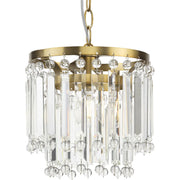 Avec A500002-191 Cerise Collection Luxe Brushed Gold Pendant Light