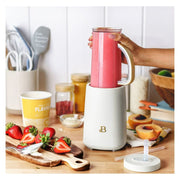 Beautiful 19285 Personal Blender, 12 Piece Set, White Icing by Drew Barrymore
