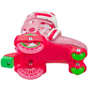 Roller Derby 1963BM Fun Roll Girl's Junior Adjustable Roller Skates, Pink, Medium