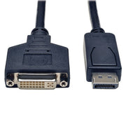 Tripp Lite P134-003 DisplayPort to DVI Cable Adapter/Converter, 3'