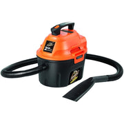 Armor All AA255 2.5 Gallon 2 Peak HP Wet/Dry Utility Shop Vacuum,Orange
