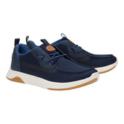 HEYDUDE Wally Drift Mesh Casual Shoes for Men - Navy - 9M