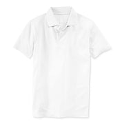 Nautica Little Boys Short Sleeve Performance Polo, Moisture-Wicking, Stretchable Polyester, White, US X-Large/7X