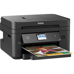 Epson WF-2860 Workforce All-in-One Wireless Color Printer with Scanner, Copier, Fax, Ethernet, Wi-Fi Direct and NFC