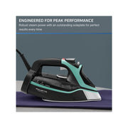 Rowenta Steam Force Plus Steam Iron for Clothes, Stainless Steel Soleplate, Garment Steamer, DW9440