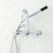 Signature Hardware HL-621T-CH-U Sebastian Wall Mounted Tub Filler Faucet with 2