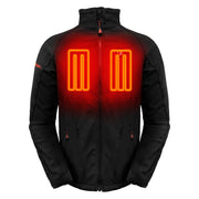 ActionHeat 5V Battery Heated Soft-Shell Jacket for Men - Black - XL