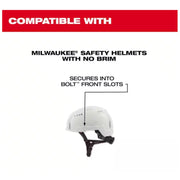 Milwaukee 48-73-1431 BOLT Full Face Shield - Metal Mesh (Compatible with Safety Helmet [No Brim])