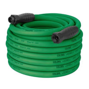 Flexzilla Colors SwivelGrip Garden Hose, 5/8 in, 100 ft, Lightweight All-Weather Hybrid Polymer, Leak-Free Connections, Forest Green, HFZC5100GRS-E