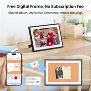 NEWYES 10.1 Digital Calendar, Interactive Touchscreen Family Planner with Holiday Scheduling, Meal Planner, Chore Chart
