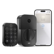 Yale Assure Lock 2 Plus Smart Keyless Wi-Fi Deadbolt with Touchscreen Keypad, Apple Home Keys Compatible, Black Suede, YRD450-N-WF1-BSP