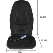 Cupilo Massage Seat Cushion with Heat,Back Massager with Vibration for Back Pain Relief,Gifts for Women Men