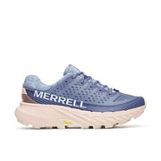 Merrell Agility Peak 5 Trail Running Shoes for Ladies - Indigo/Pink - 8M
