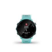 Garmin CE010-02562-02 Forerunner 55 GPS Running Smartwatch and Fitness Tracking, Aqua