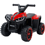 Bruce & Shark T021-002-Red Toy Kids Car 12V Ride On Atv, Red