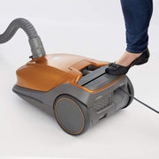 Whirlpool 02081214 Kenmore Multi-Surface Bagged Canister Vacuum Cleaner with Cord Rewind, Orange