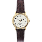 Timex 20071 Women's Easy Reader Date Leather Strap Watch