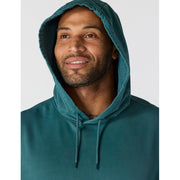 Carhartt Durham Men's Relaxed Fit Midweight Cotton French Terry Garment Dyed Sweatshirt, Greenstone, Medium, 106253