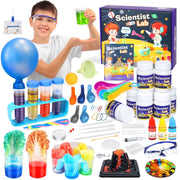 UQN Science Kit for Kids, 70 Experiment STEM Educational Volcano Science Toy, Ages 6-12