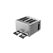 Curtis Culinary Chef 4 Slice Smart Toaster, Touchscreen, Extra-Wide Slots, 6 Shade Settings, Bagel and Defrost Functions, Stainless Steel, CCTO/MHTO451