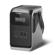 EcoFlow Trail 200 DC Portable Power Station, 192Wh LiFePO4 Battery, 220W DC Output, Compact Black Power Bank for Camping and Outdoors