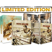 Warner Bros UK Ben-Hur Collector's Edition Steelbook 4K Ultra HD Blu-ray Deluxe Box Set with Booklet Posters Art Cards
