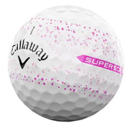 Callaway Golf Supersoft 2023 Splatter 360 Golf Balls, Pink, 12 Count, Soft Feel, Superior Spin Performance