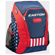 Easton Dugout Youth Baseball Softball Equipment Bag, Multicolor, Padded Shoulder Straps, Mesh Side Pockets, Fence Hook, E00706364