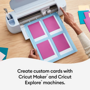 Cricut Maker 3 Die-Cutting Machine Card Starter Bundle, Mist Gray, 26.75 in x 11.25 in x 14.25 in, 8001868