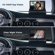 HDJ HDJMY009 Baby Car Camera, HDJ 4.3'' HD Night Vision Function Car Mirror Display