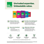 H & R Block Premium Tax Software, 2024, Windows/Mac