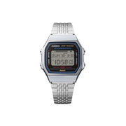 Casio ABL-100WE-1A Vintage Digital Unisex Watch Stainless Steel Bracelet Black