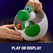 Yoshi 6077290 Hatchin' Yoshi Interactive Figure from The Super Mario Galaxy Movie, Green Plastic, Moving Parts