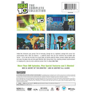 Warner Home Video Ben 10 Complete Collection DVD Set, Family-Friendly Animated Series, Over 80 Hours