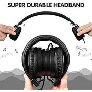 ONTA ONTA-HBK Kids Headphones for Boys Girls, black