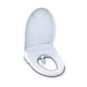 TOTO SW3046AT40-01 Washlet Cotton White Elongated Slow-Close Heated Bidet Toilet Seat