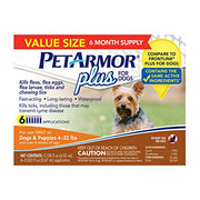 PetArmor 5310 Plus for Dogs 4-22 Lbs, 6-Count