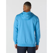 Carhartt Relaxed-Fit Garment-Dyed Graphic Long-Sleeve Hooded Sweatshirt - Horizon Blue - L