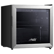 Arctic King ARV48B1AST 48-Can Beverage Fridge & Cooler with Electrical Control, Stainless Steel look
