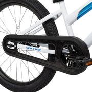 Huffy Sea Star Girls Kids Bike, 20-Inch Steel Frame, White, EZ Build, Fits Riders 44-56 Inches, 50555L