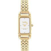 Coach Women's Cadie Analog Two Toned Stainless Steel Bracelet Watch, Gold