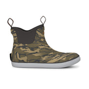 HUK Rogue Wave Fishing Boot, Waterproof Neoprene and Rubber, Grip-X Outsole, Camo Mossy Oak Bottomland, Size 8, H8021032