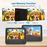 WONNIE Portable DVD Player for Car 7