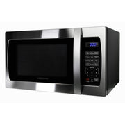 Pro 1.3 cu. ft. 1000-Watt Countertop Microwave Oven in Stainless Steel/Black